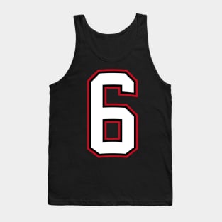 Number Six 6 Tank Top